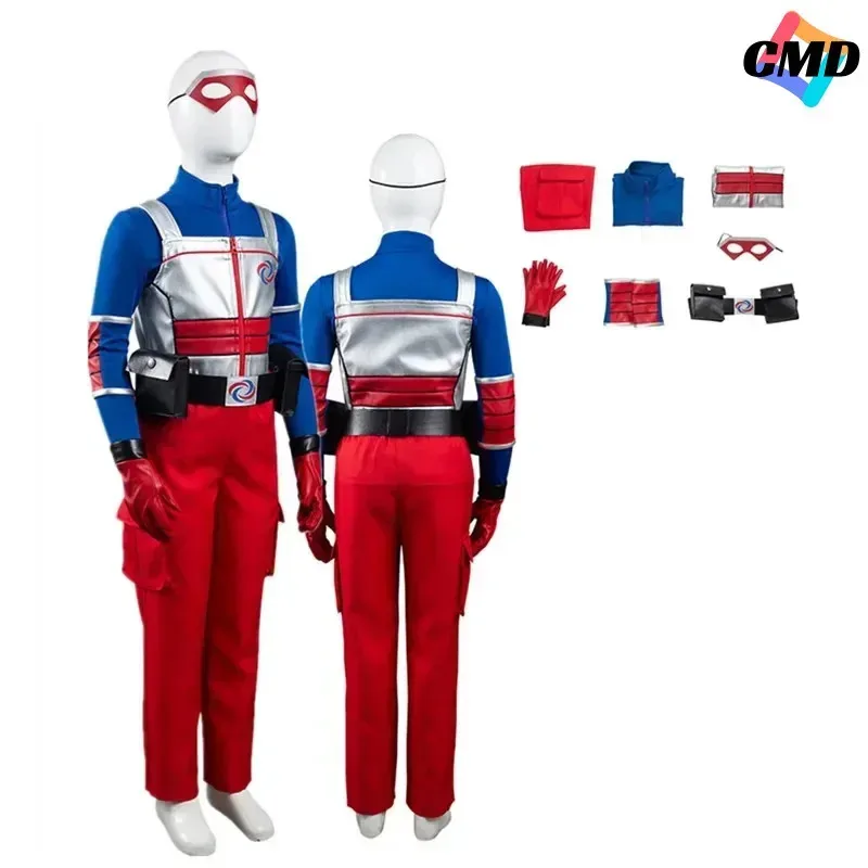 

HAni 2025 Cos детский костюм с героями мультфильмов Генри, косплей опасности для мальчиков, жилет, брюки, одежда с поясом, карнавальный костюм на Хэллоуин ☆ ★ ww hh:5