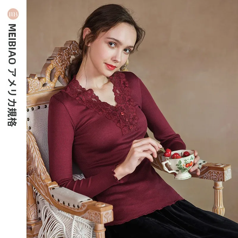 base-en-coton-long-sve-pour-femmes-coupe-ajustee-bordure-en-dentelle-design-polyvalent-et-simple-peut-etre-porte-comme-vetements-d'exterieur-ou-sous-vetements