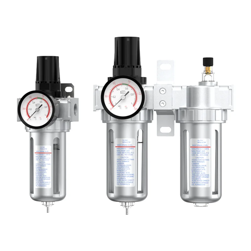 

Air SFC200 Compressor Filter Regulator Oil Water Separator Trap Regulator Valve Pneumatic Parts