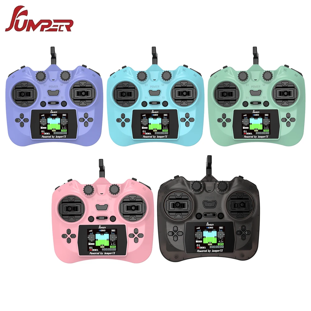 Jumper Smart 2.4Ghz 100mw 12CH Elrs EdgeTx Transmitter 18650 Lipo 8KM Distance For RC FPV Drone Accessories