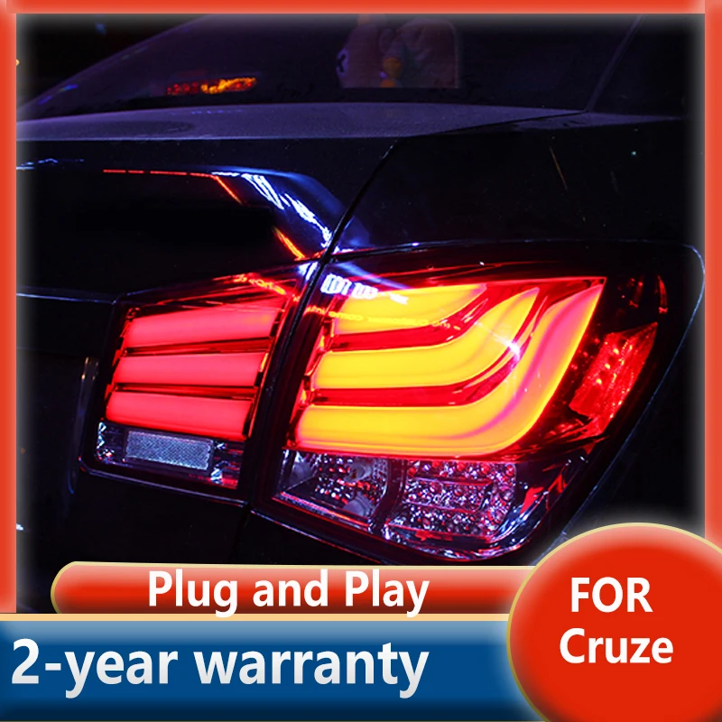 

Tail Lamp For Chevrolet Cruze LED taillights 2009-2016 Cruze Sedan Tail Light LED DRL Signal Brake Reverse auto Accessories