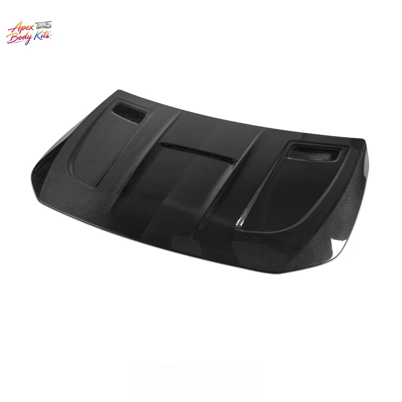 Paktechz pre-preg dry carbon fiber body kit for Mercedes-Benz W118 C118 CLA-Class AMG CLA45s, including engine hood