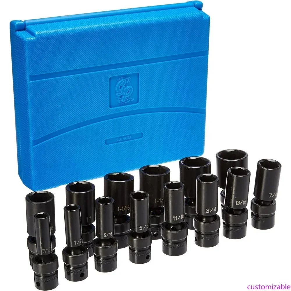 

Серый пневматический универсальный набор насадок 1314UD