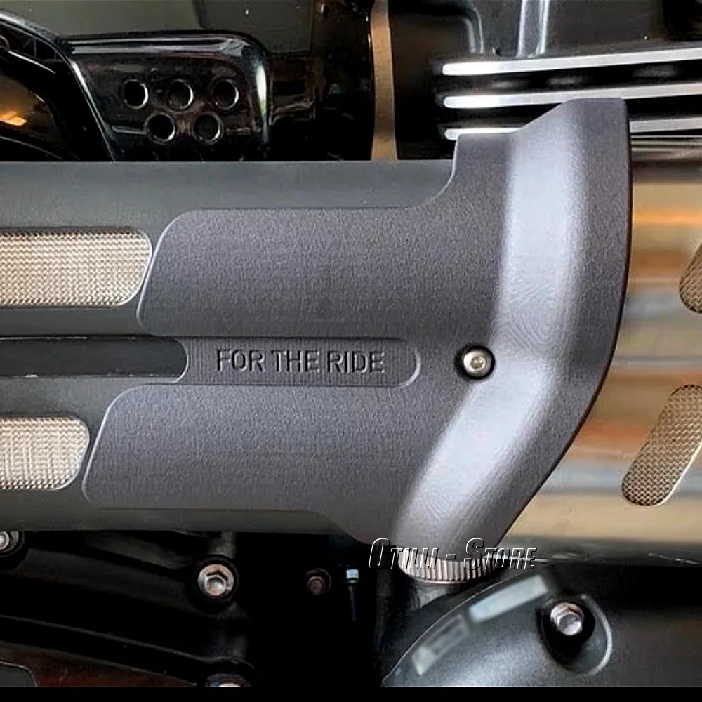 Triumph SCRAMBLER 1200 Motorcycle accessories Exhaust pipe muffler Exhaust heat shield shield protects against scalding
