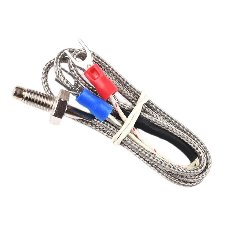 NEW 0.5M 3.3ft K Type Thermocouple Control Temperature Controller 0-600C Sensor Probe HITM 3*15*500 Detection Line Probe