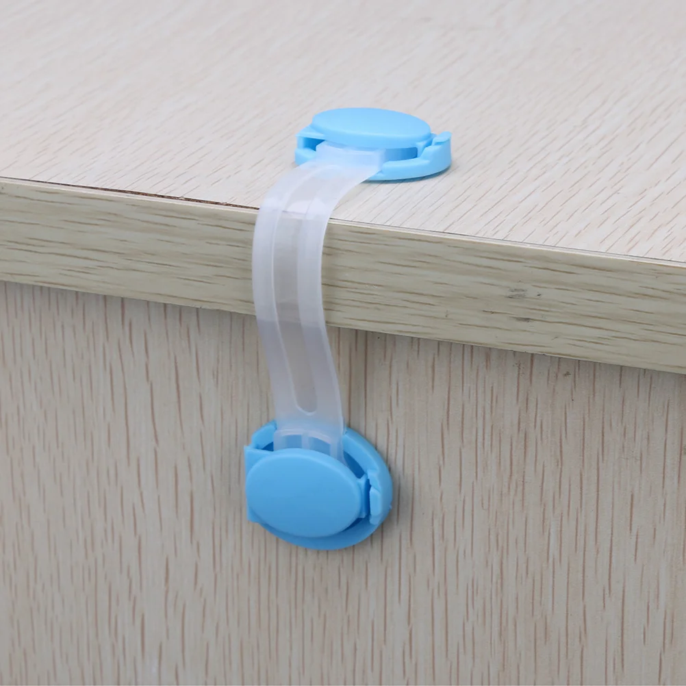 

5pcs Child Safety For Cabinet Drawer Wardrobe Refrigerator Protection Easy Install No Tools Required Baby Safety Cabinet Locks