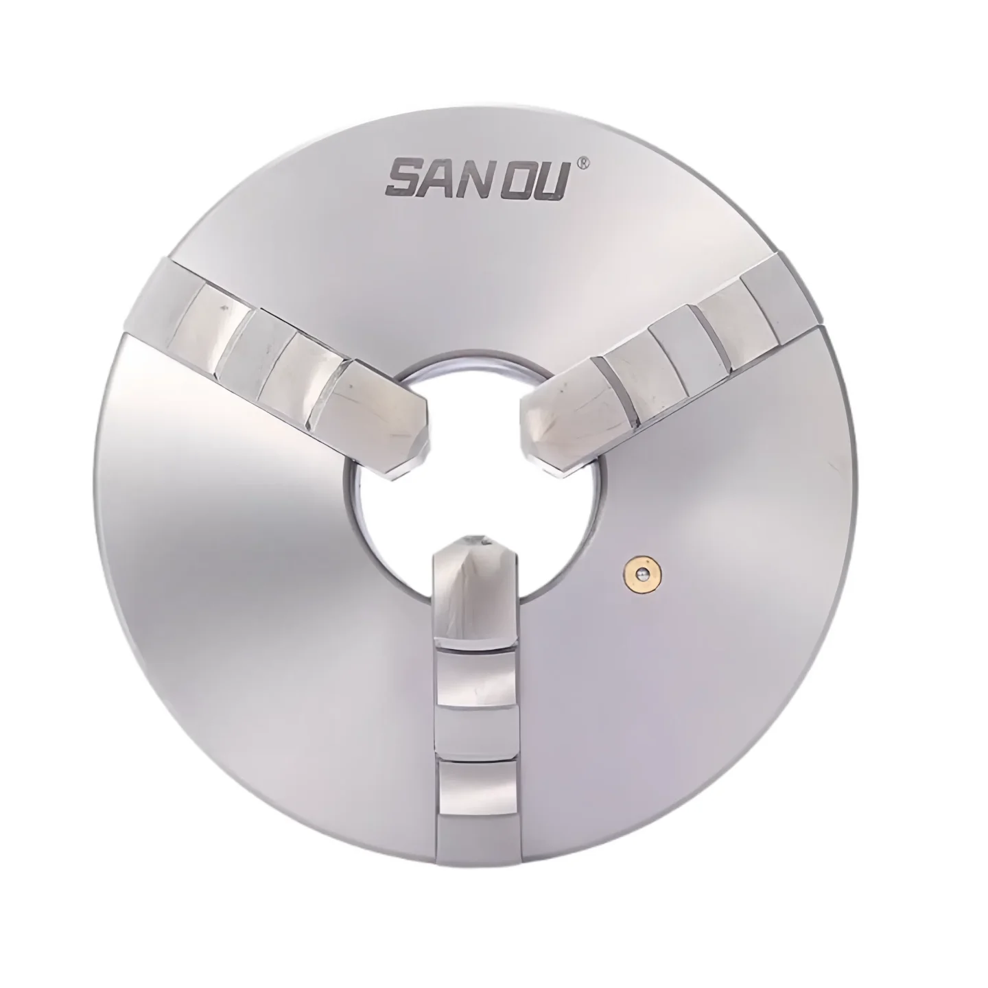 HOT SANOU 3-Jaw Self-Centering Lathe Chuck K11-80mm-130mm Front Mount 3-Hole Manual Metal Chuck