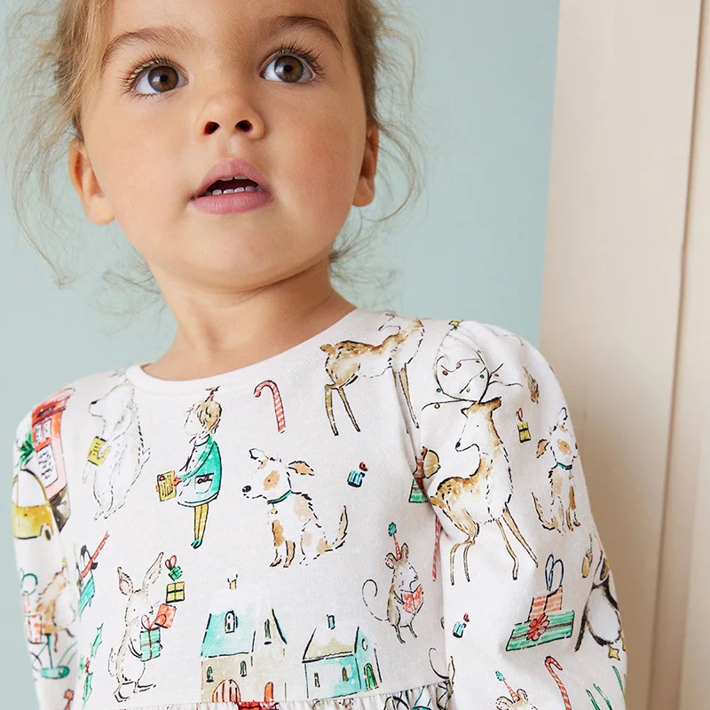 

Autumn Long Sleeve Children's Dress Girls' Dress Toddler Girls' Dress