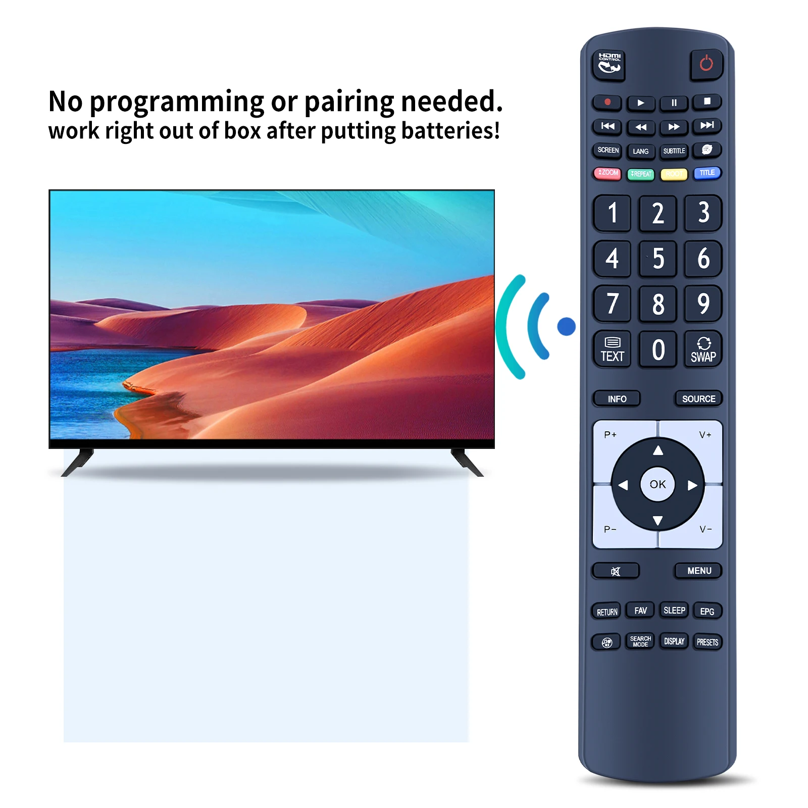 RC5110 التلفزيون عن بعد التحكم ل VESTEL Finlux 24LED905T 22LED906T 23LED504W 24LED906T 32LCD507 37LCD505T 37LCD507