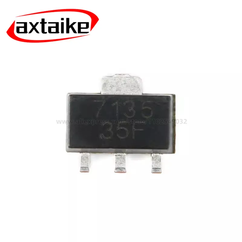 10PCS AMC7135PKFT SOT89 AMC7135 L7135 7135 MEL7135 MEL7135PG SMD 350mA LED Current Regulators IC