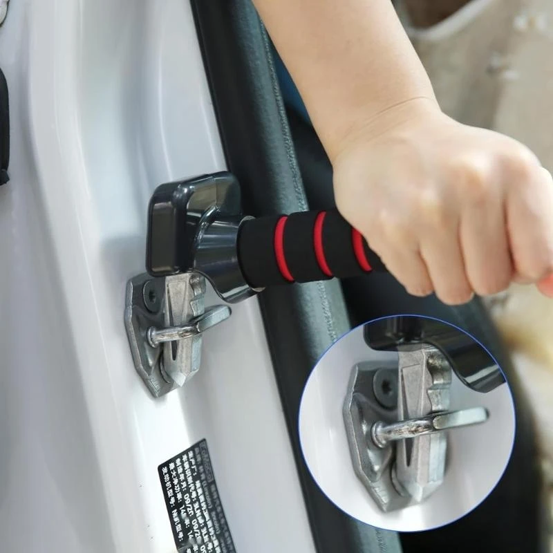 Door Handle for Elderly Car Window Breaker Multifunctional Emergency Escape Tool