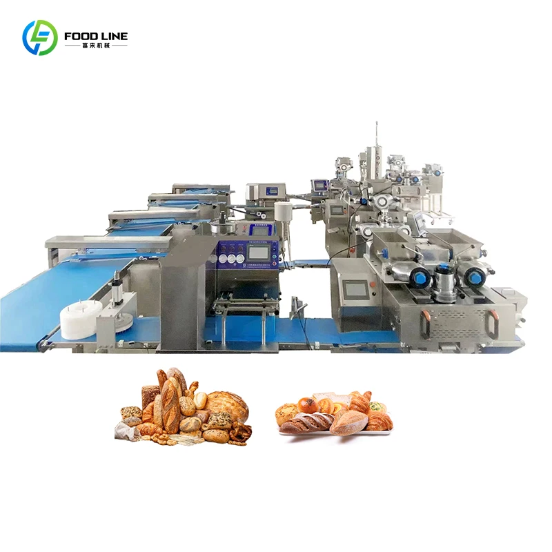 Customized Automatic Bakery Bread Making Machine Full Automatic Commercial Grade Production Line Equipment