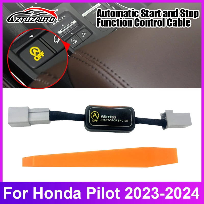 Auto Start Stop Engine System Smart off Canceller Delete Eliminator Disabler Device A-Off Cable Plug For Honda Pilot 2023-2024