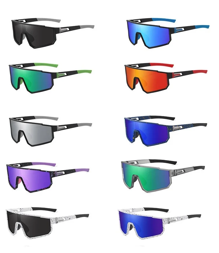 High Quality Custom Logo Polarized Sports Sunglasses For Men UV400 Outdoor Cycling & Riding Quality Cycling Goggles