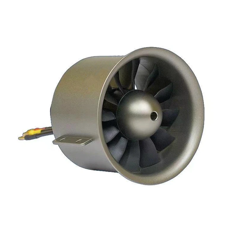 FMSRC 90mm 12 blade Metal Ducted Fan Jet EDF With 4068 KV1850 Motor (Optional) Engine Power System 6S RC Airplane Model Plane