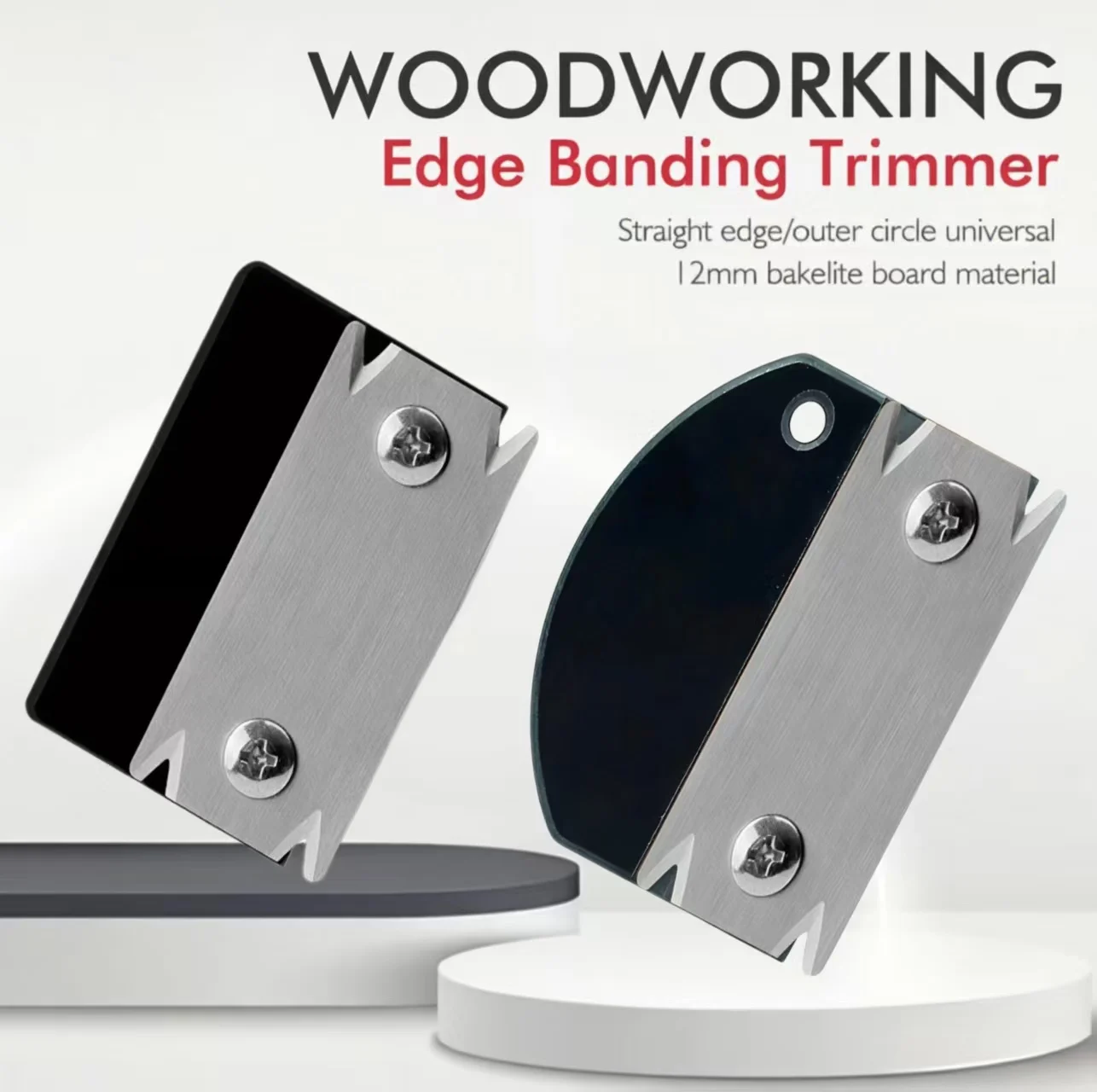 Manual Edge Trimmer Right Angle Woodworking Plane Edge Sealing Blade Wood Chamfer and Rounded Blade Woodworking Hand Tool