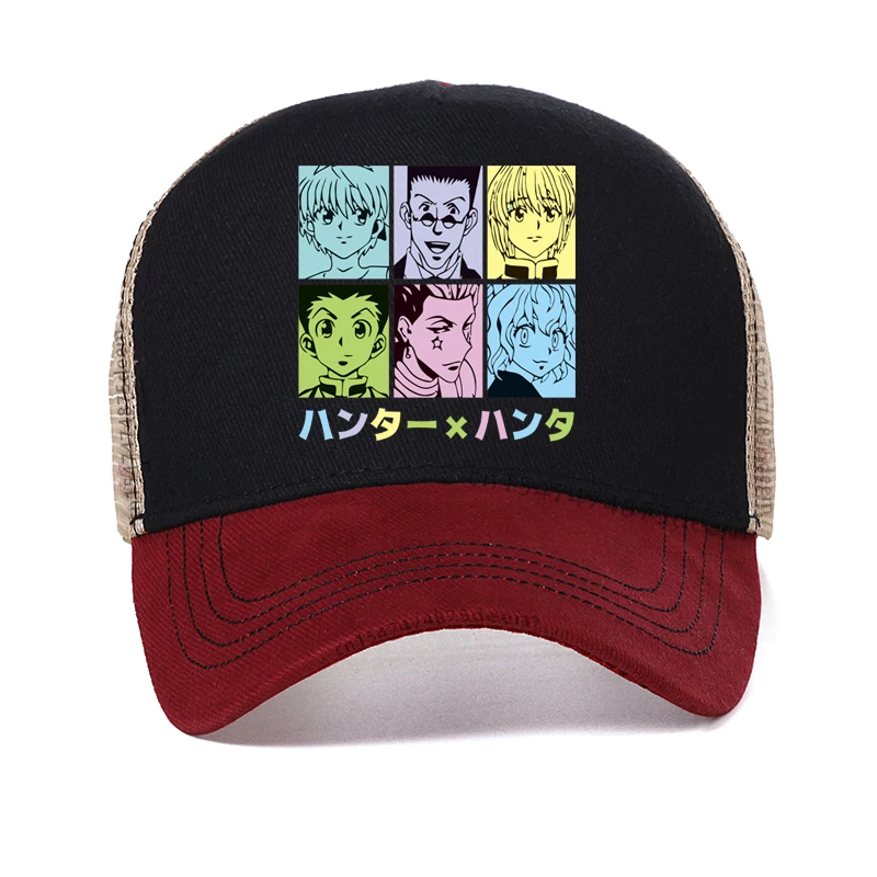 

My Hero Academia Izuku Midoriya Deku Men hat Funny Harajuku pop women sunhat Anime Aesthetic Breathable Mesh Summer hats