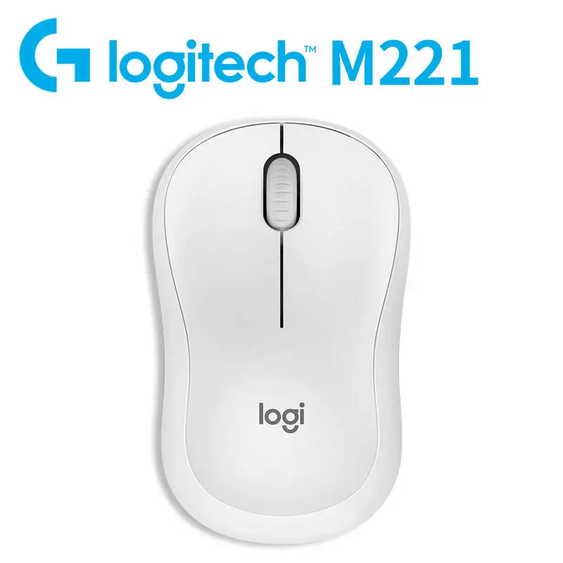 Mouse seri Logitech M221, mouse kantor yang efisien, berbagai model mouse gaming e-sports G304/G203/MX Anywhere 3S/M750/M650