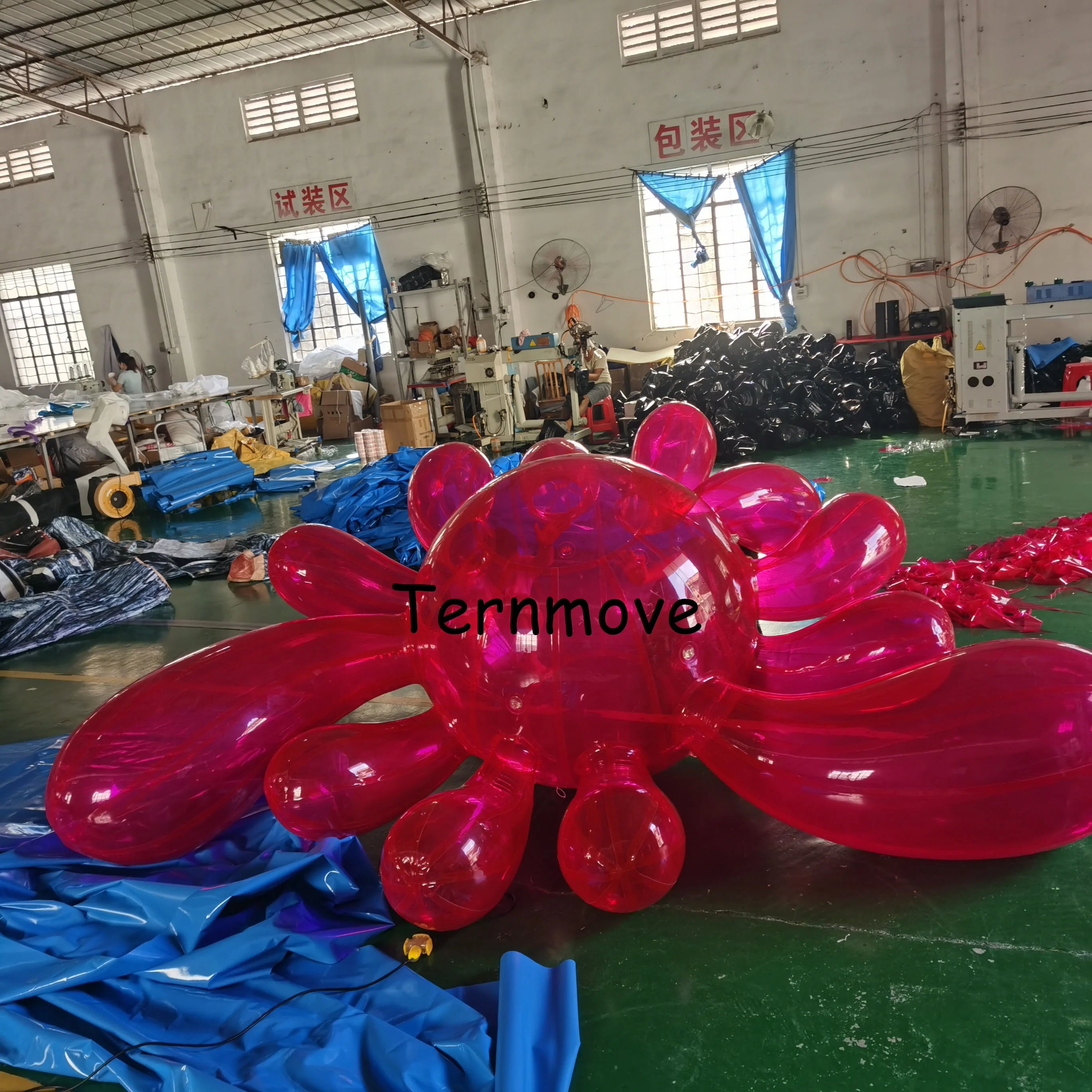 inflatable transparent flower clouds advertising promotion flower for Photo studio take photo balloon party Decoration