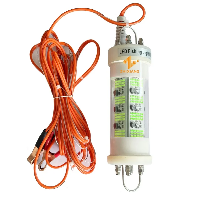 12V 24V 250W 450W IP68 LED Fishing Lights 850W Underwater Attracting Fishing Light Catch Fishing Light Green