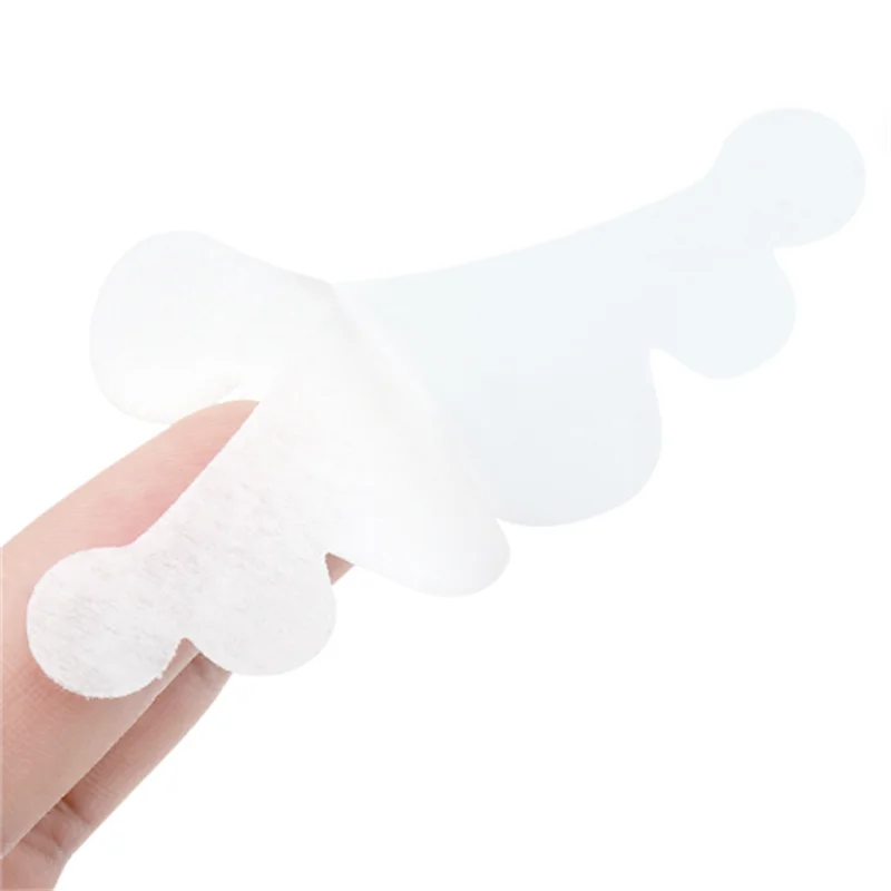 雲の形をしたまつげエクステ用アイパッチ、水性ジェル粘着シート、不織布、つけまつげマスカラ用