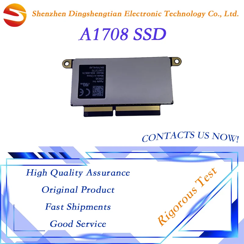 Original A1708 128G 256G 500G 1Tb Hard Disk Solid State Drives SSD for MacBook Pro 13" Retina Late 2016 2017 A1708 EMC 2978 3164