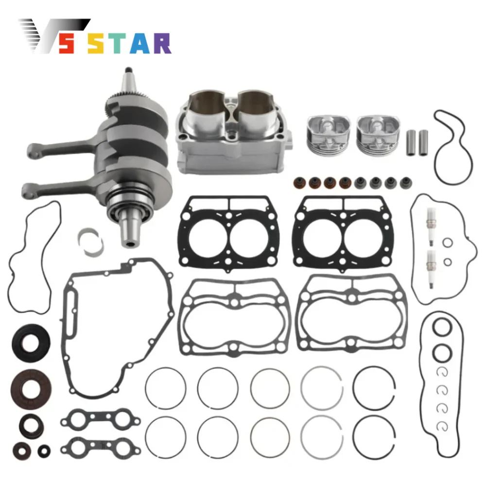 

5247359 5247360 Engine Rebuild Kit with Crankshaft Cylinder For 2008-2009 Polaris Sportsman 800 2010-2014 Polaris RZR 4 800