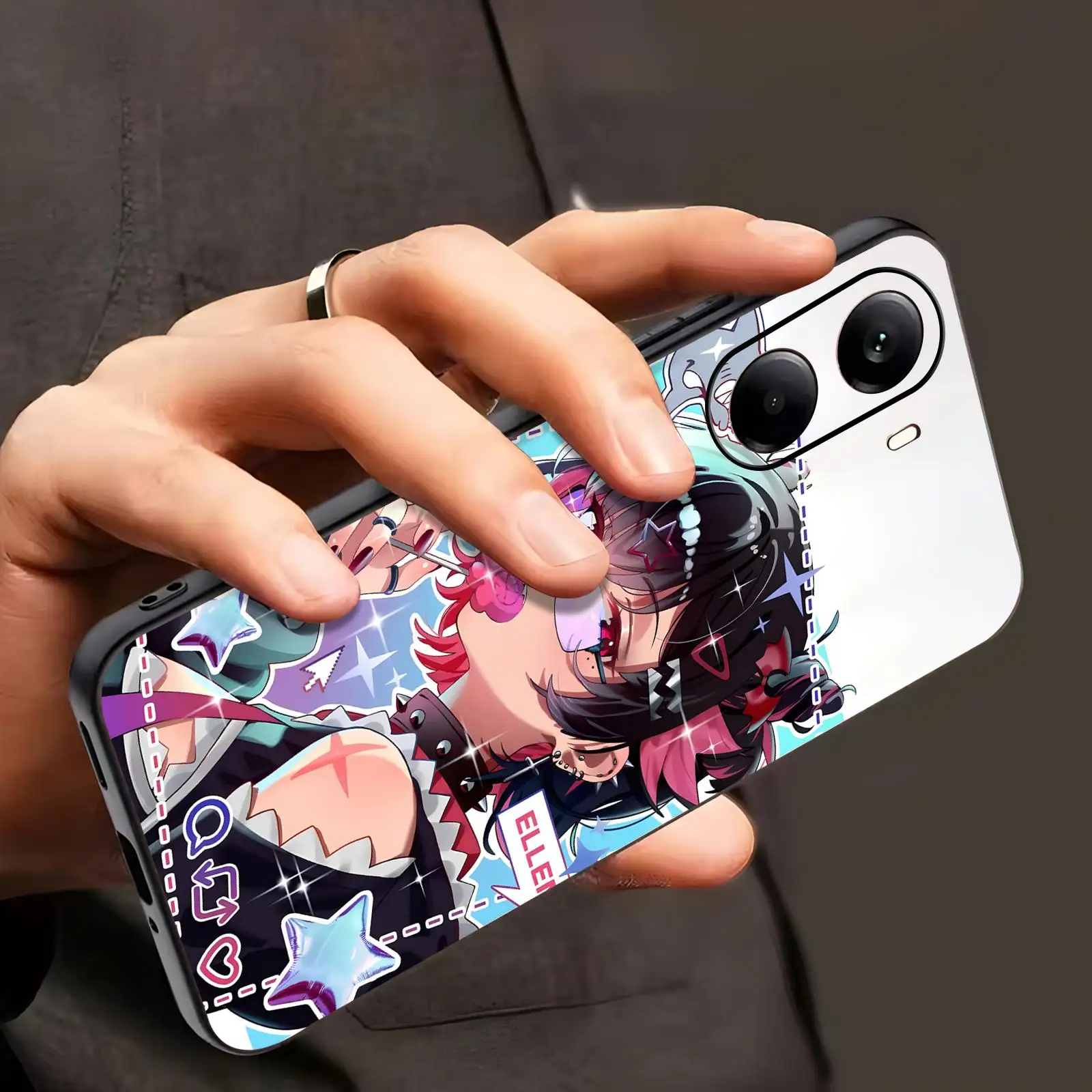Zenless Zone Zero-Ellen Joe Phone Case For Xiaomi POCO M8 M7 M6 X8 X7 X6 F9 F8 F7 F6 Pro 5G Soft black Shockproof Cover