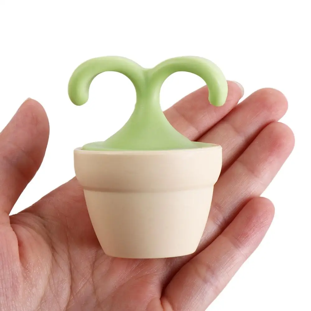 360° Rotating Potted Plant Massager Face Slimming Cute Design Roller Ball Massager Beauty Tool Meridian Relax Roller