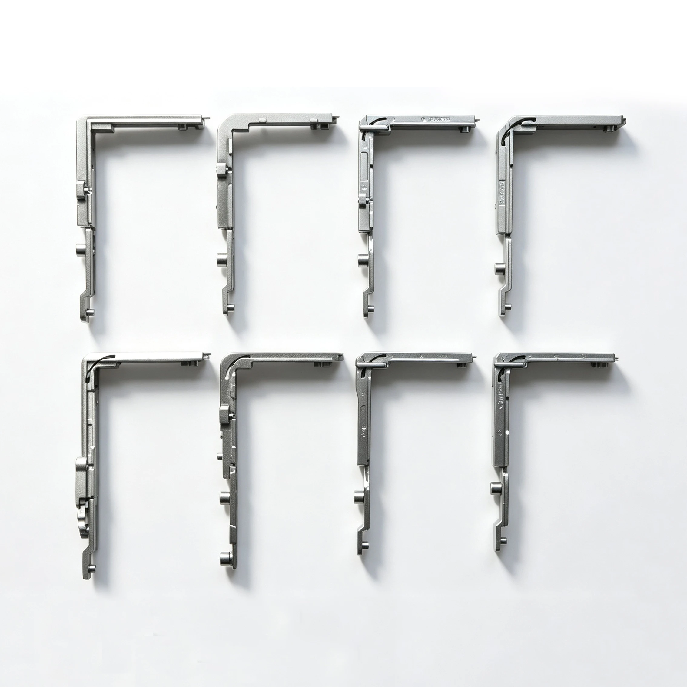 Aluminum Alloy Corner Adapter for Break Bridge Slots - Inside Opening Inside Closing Horizontal Swing And Top-Hung