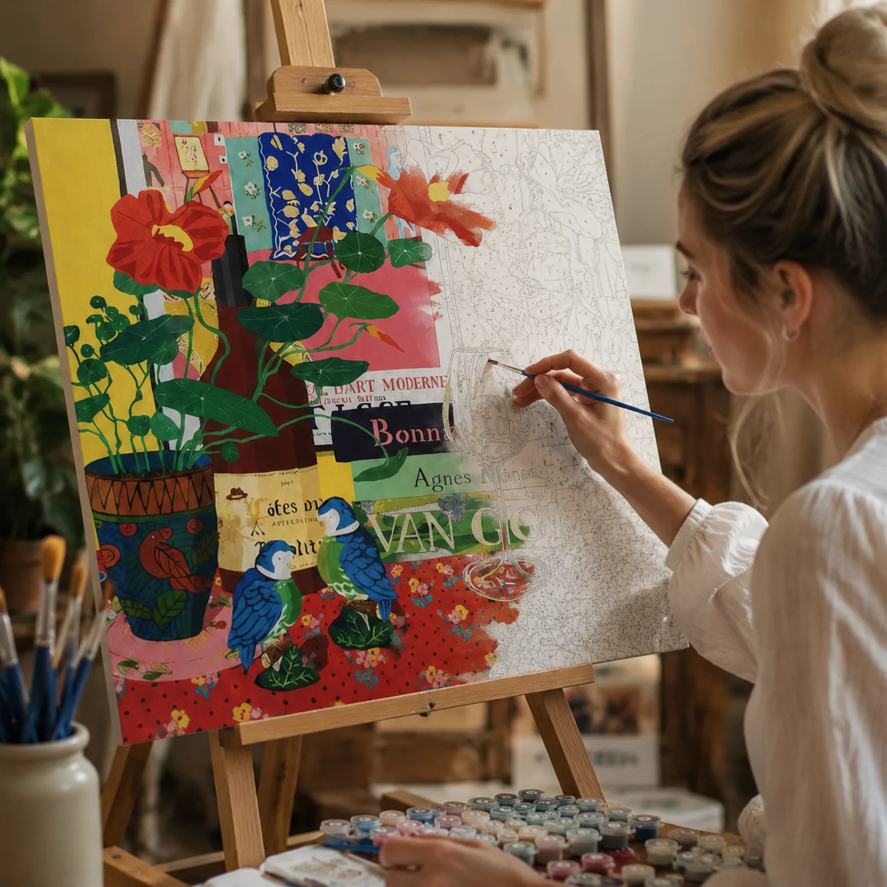 Painting Kits DIY Paint by Num - огляд і ціна Art Craft Village