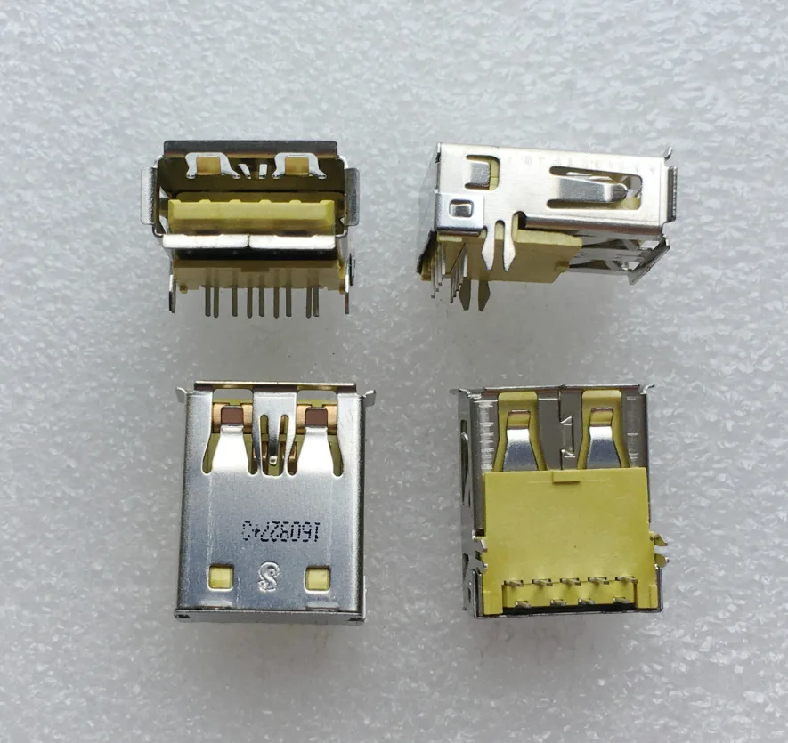 For Dell, Lenovo, etc. Notebook 3.0 USB port, curling edge, tongue under, connector