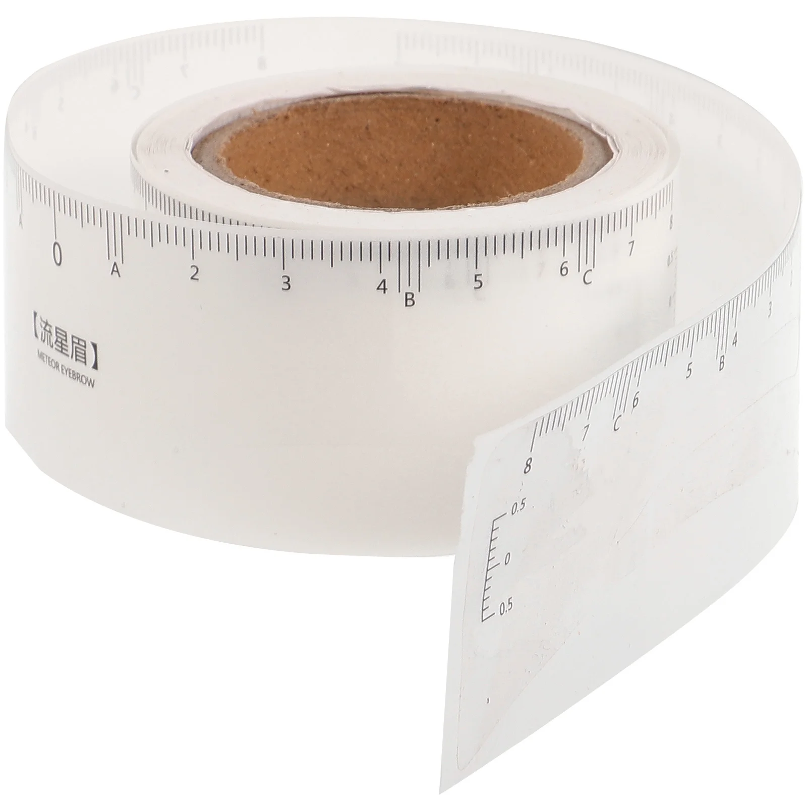 

1 Roll European Style Eyebrow Mapping Stickers Measuring Tool for Perfect Brow Shaping Professional Positioning Ruler Drawing