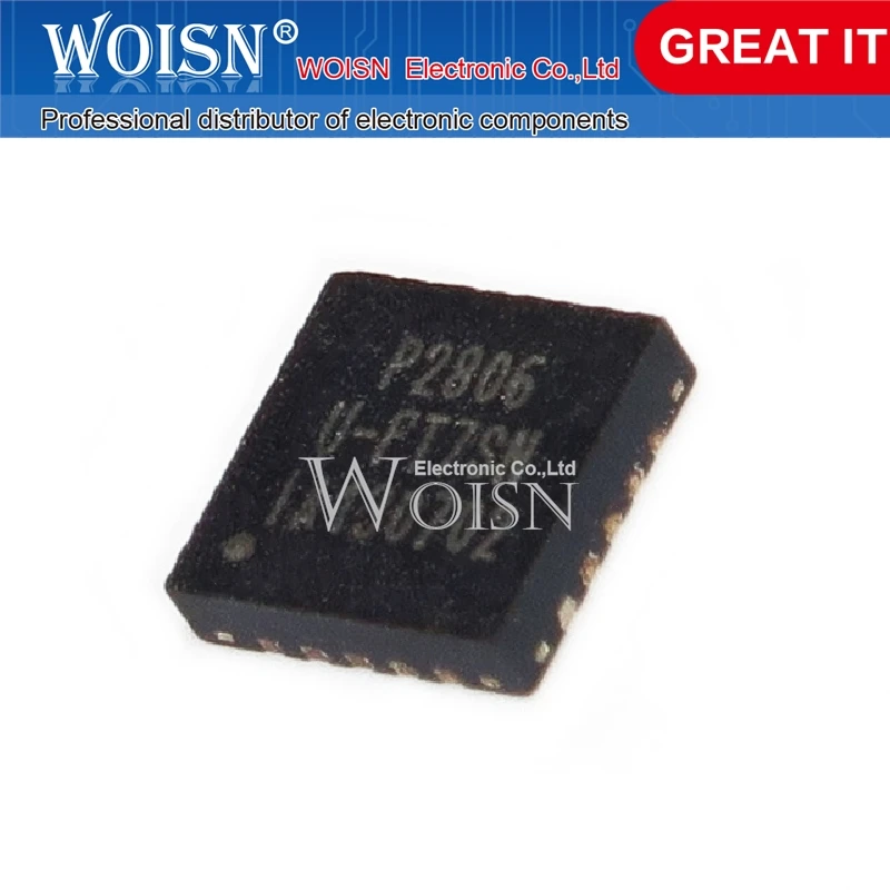 5pcs/lot P2806 P2806U-FC24F QFN-20 Chipset  In Stock