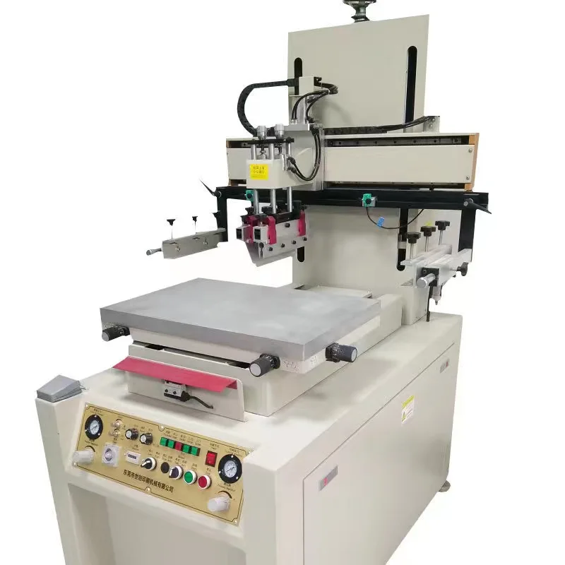 run-table flat screen printing machine