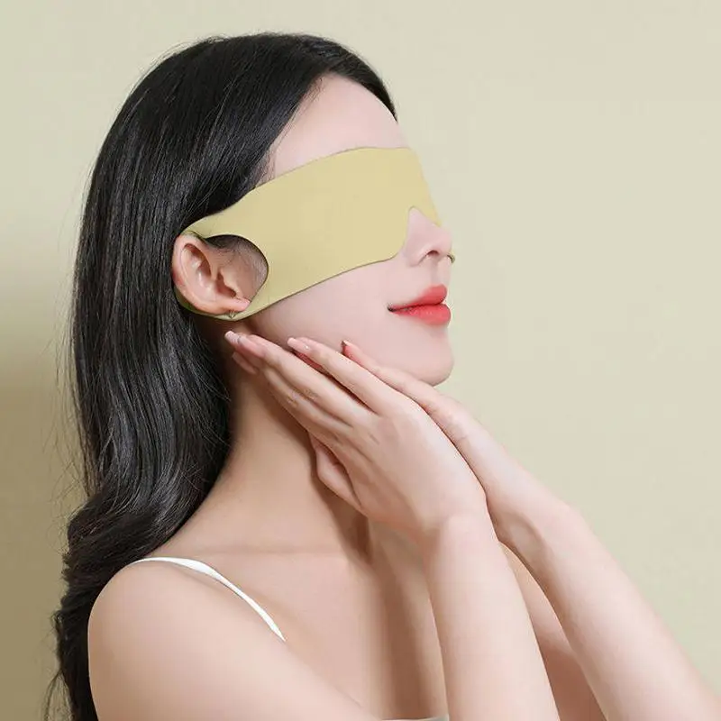 

Маска для глаз, эффективно блокирующая свет, высокоэластичная, не раздражающая уши, тонкая и легкая, для снятия усталости глаз.