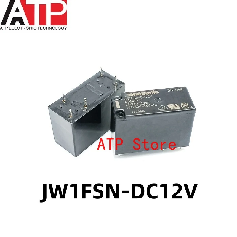 10PCS JW1FSN-DC5V JW1FSN-DC12V JW1FSN-DC24V 250VAC 30VDC 5-pin 10A conversion Relay set