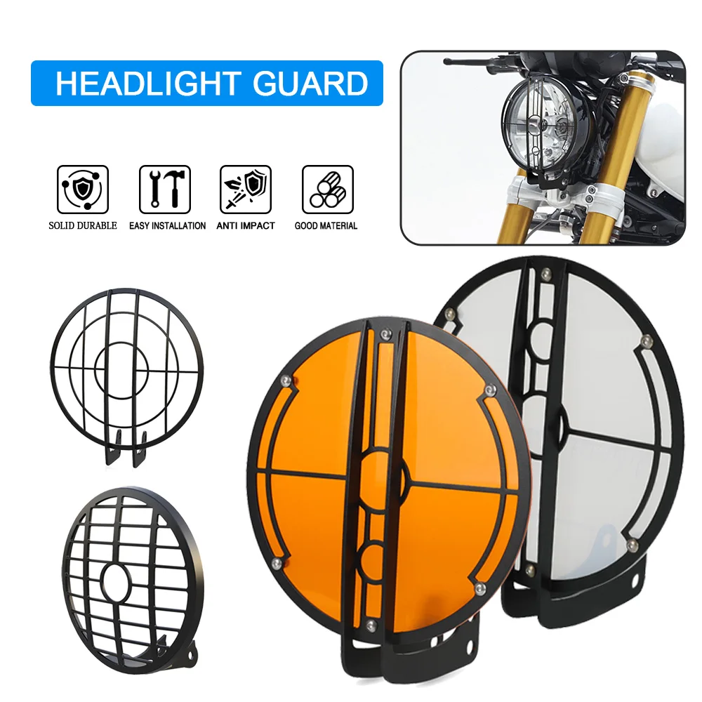 

Motorcycle RnineT Headlight Grill Guard Protection Cover Protector For BMW R1200 NINE-T RNINET /Scrambler /Urban GS /Pure /RACER