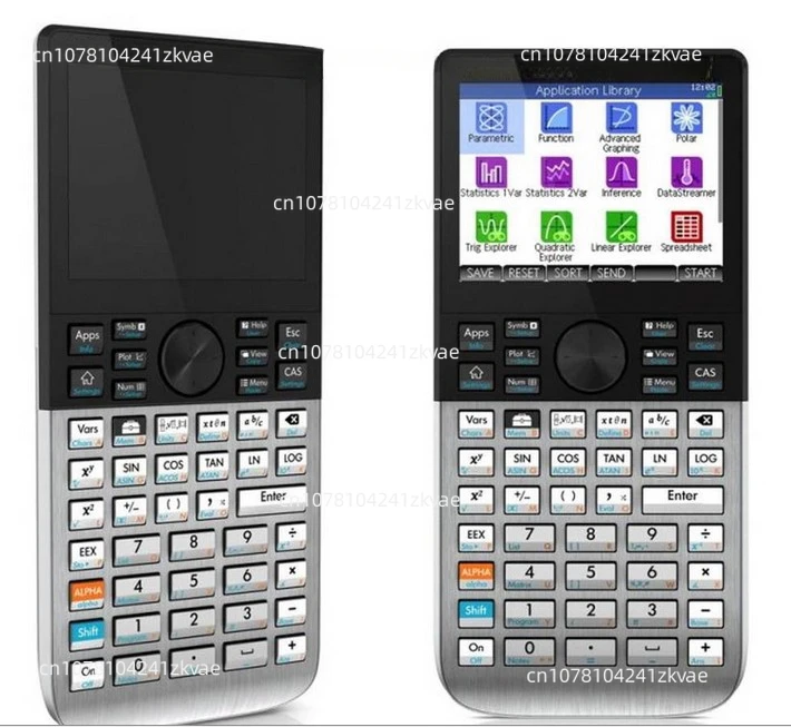 3.5-inch touch color screen calculator teacher supplies V-2 graphic  SAT/AP/IB transparent Calculator V-1