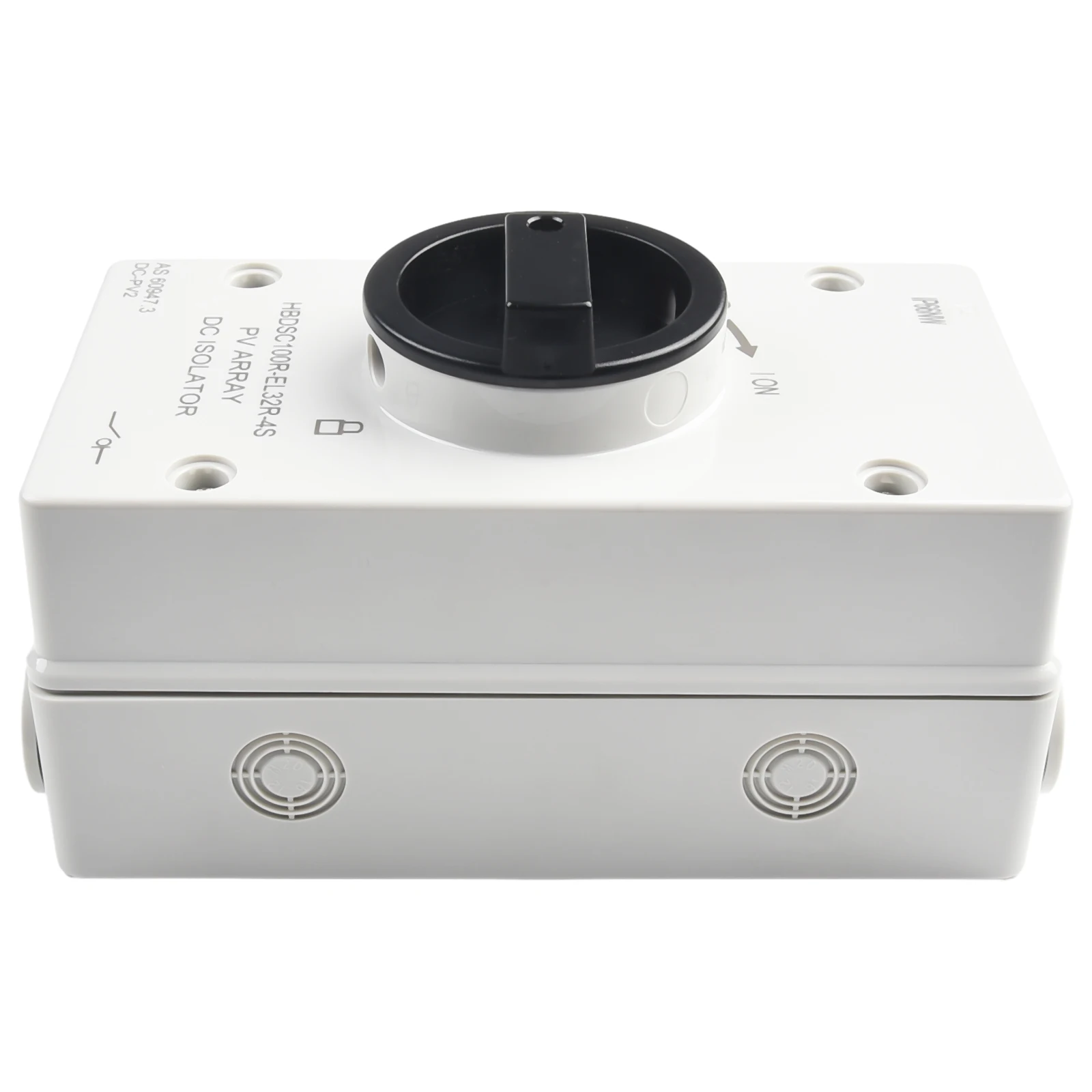 

50 60HZ Isolation Switch Isolation Switch For Photovoltaic Systems Gray IP66 Panel Type Silver Contacts 32A 1000V
