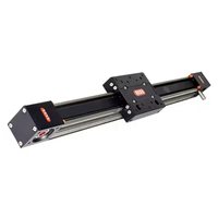 QRXQ RXP50 Linear Rail 100mm 200mm 300mm Belt Driven Telescopic Reciprocating Linear Actuator Cnc 3d Printers Linear Actuator