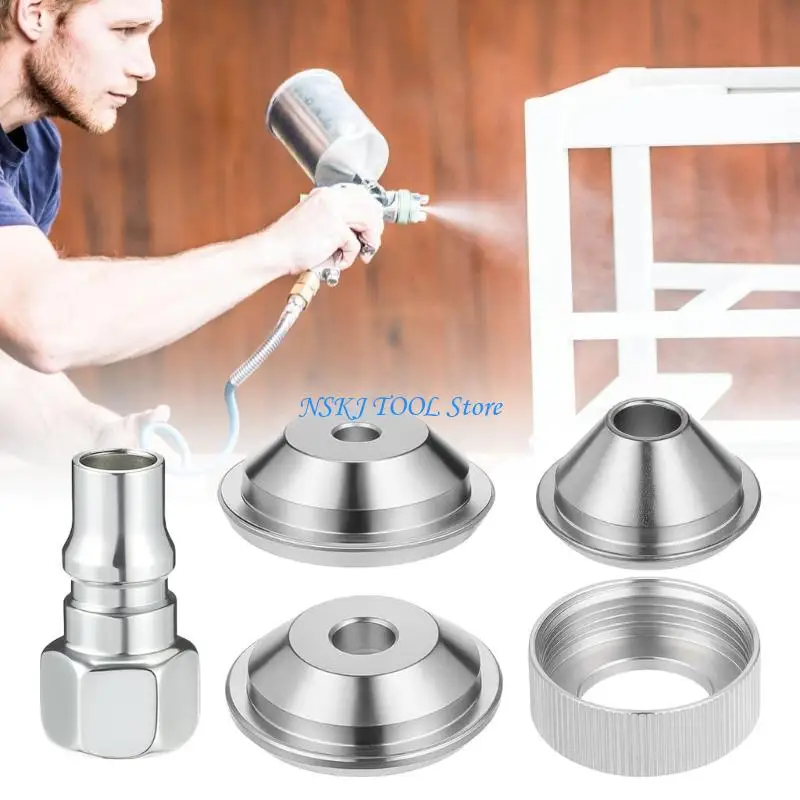 L8RC Texture Sprayer Nozzle with Multiple Tip for Professional Ceiling Finishes