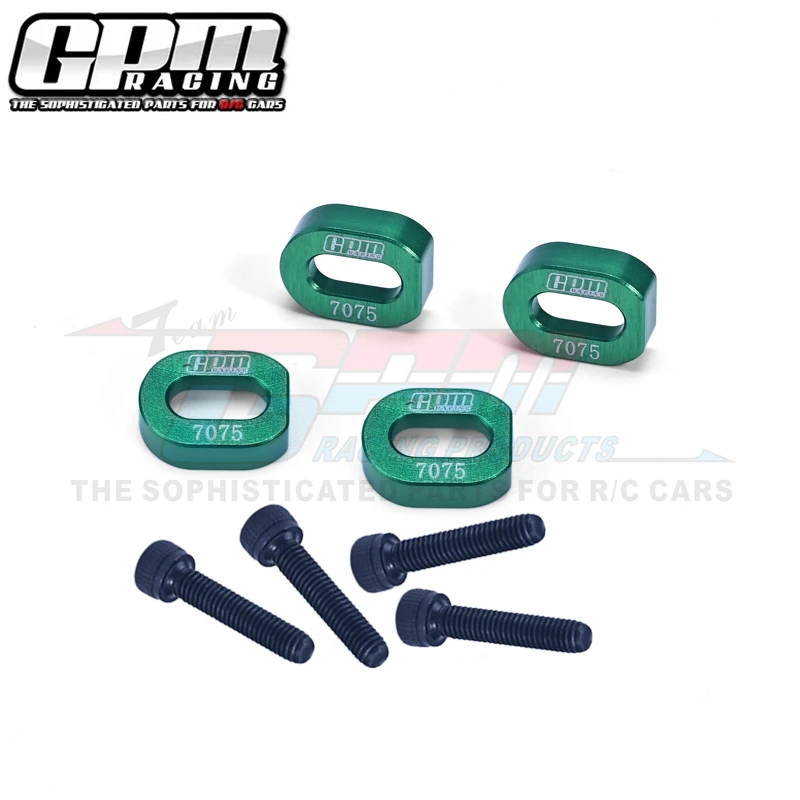 GPM Alu 7075 Renforcement de Base de Moteur en Fiosphate pour TRAXXAS X-Maxx 6S 8S XRT