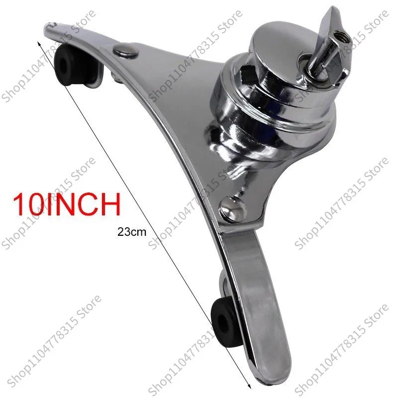For Silver Right Angle Drum Suspension Bracket, Universal Bass Drum Holder for Jazz Drum Kit, Percussion Mount Accessory