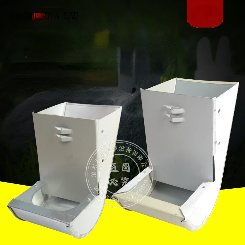 6PCS Rabbit raccoon dog fox feed trough thickened/anti Material Picking Rabbit Feed Box/feed box/12CM Trough