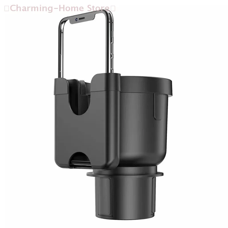 2-in-1-Auto-Wasserbecherhalter mit Handy-Aufbewahrungsständer, Getränkehalter, Expander-Adapter, Mehrzweck-Organizer für Flaschenbecher