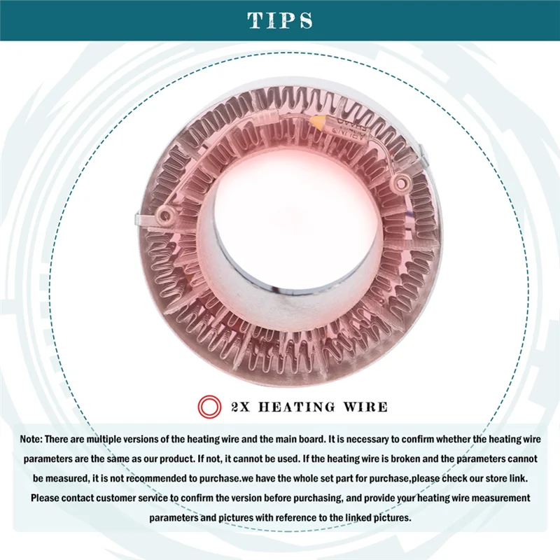 B92A Нагревательная катушка материнской платы в сборе для фена Dyson HD01 HD02 HD03, запасные части