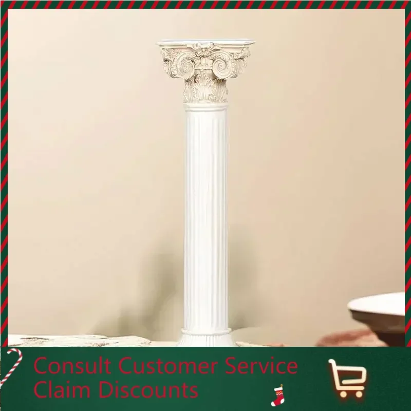 Architecture Model Roman Column Greek Temple Building Model Home Decoration European Disfraz Halloween Mujer Home Decoration