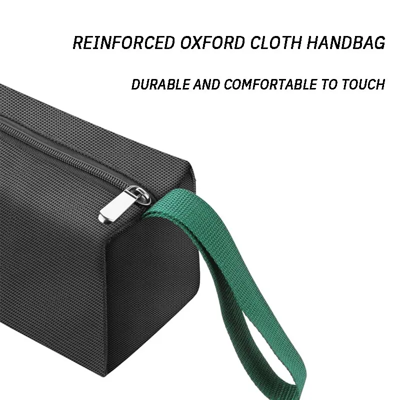 GREENER Electrician Tool Bag Multifunctional Strong and Durable Oxford Thickened Woodworking Storage Portable Handheld Bag 1pc