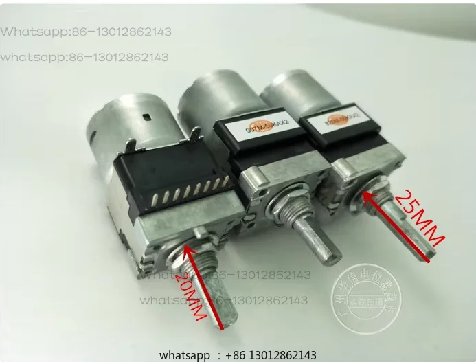 RK16812MG04YA Dual Motor Potentiometer A50KX2 Shank Length 20MMF -2